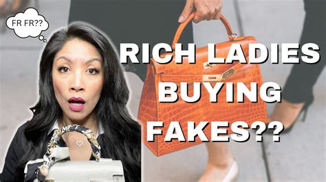 rich women who love fake bags|new york woman buying bags.